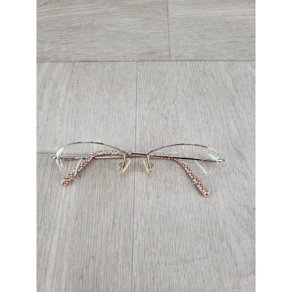 Coach Nadine (120) Taupe 52 17 135mm Oval Womens Eyeglasses Frames Only Brown